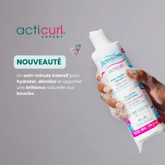 près-Shampooing ACTIVILONG Acticurl Sublimateur 250ml texture soin boucles démêlage hydratation nutrition brillance - novaparapharmacie