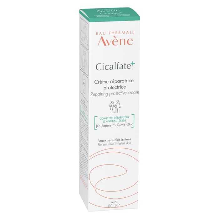 Packaging Avène Cicalfate Crème Réparatrice 100ml Tube Cicatrisation Apaisement Toute Famille - novaparapharmacie