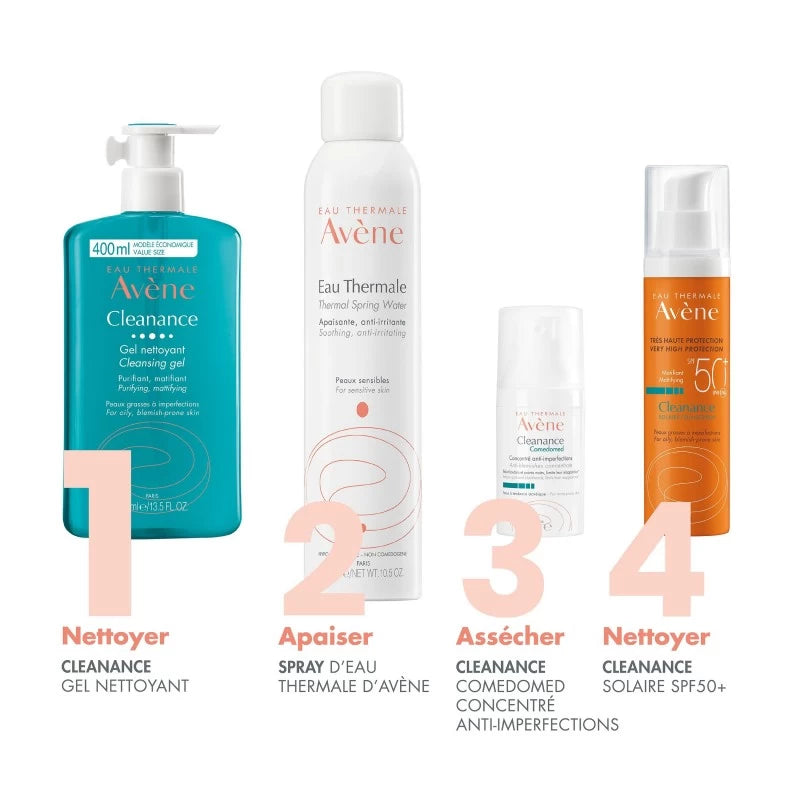 Avène Cleanance Gel Nettoyant 200ml-novaparaphrarmacie-maroc