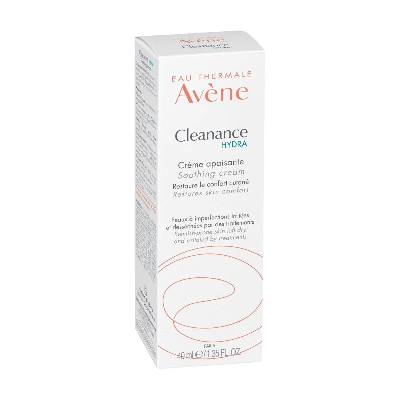 Avène Cleanance HYDRA Crème Apaisante 40ml -novaparaphrarmacie-maroc