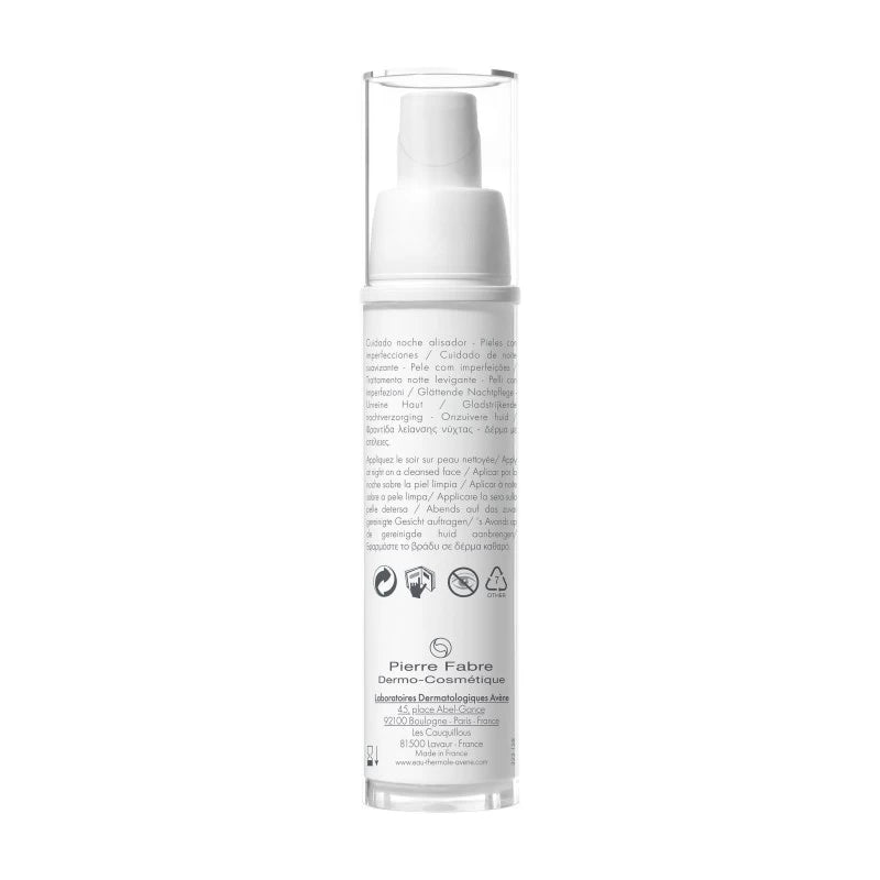 Avene CLEANANCE WOMEN Soin Nuit Lissant  30 ml-novaparaphrarmacie-maroc