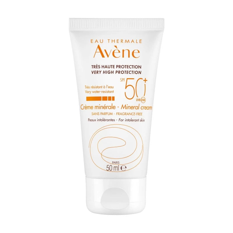 Avène Crème solaire SPF50+ 50ml -novaparapharmacie-maroc