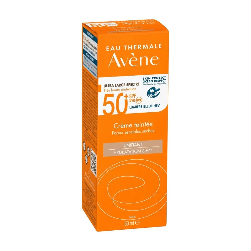 Avène Crème teintée SPF50+ 50ml -novaparaphrarmacie-maroc