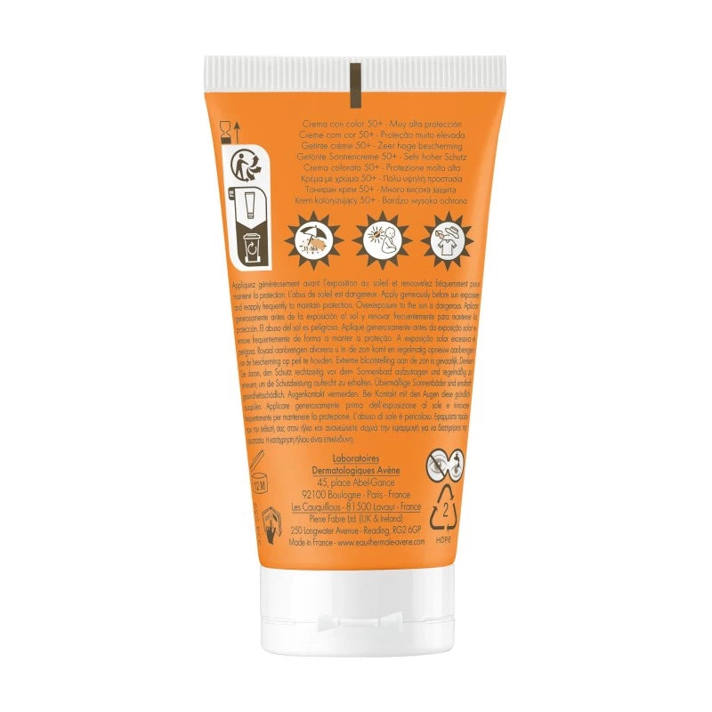 Avène Crème teintée SPF50+ 50ml -novaparaphrarmacie-maroc