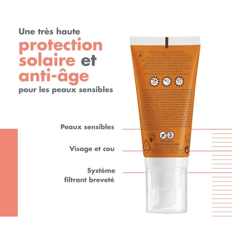 Avène Solaire Anti-âge SPF 50+ 50ml