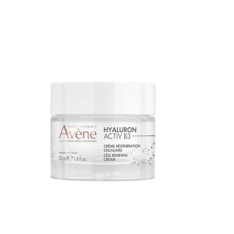 Avène Hyaluron Activ B3 Crème régénération cellulaire | 50 Ml  = Eau thermale 50ml Offerte