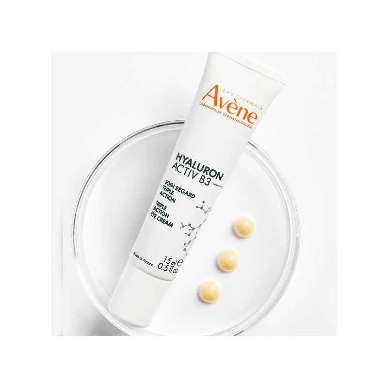  avene hyaluron activ b3 soin regard triple correction 15ml -novaparaphrarmacie-maroc