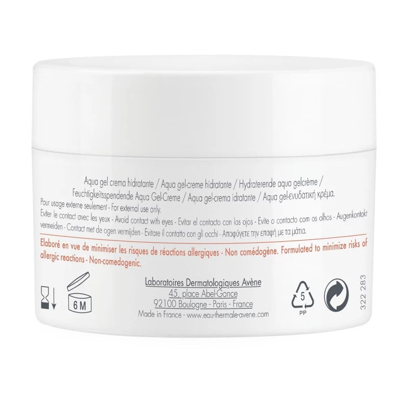 Avène Hydrance AQUA-GEL Aqua gel-crème hydratant 50ml-novaparaphrarmacie-maroc