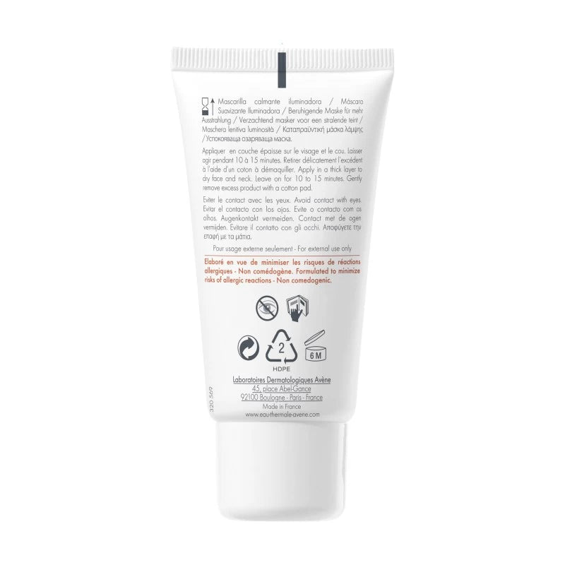 Avène Essential-Care Masque Apaisant éclat 50ml-novaparaphrarmacie-maroc