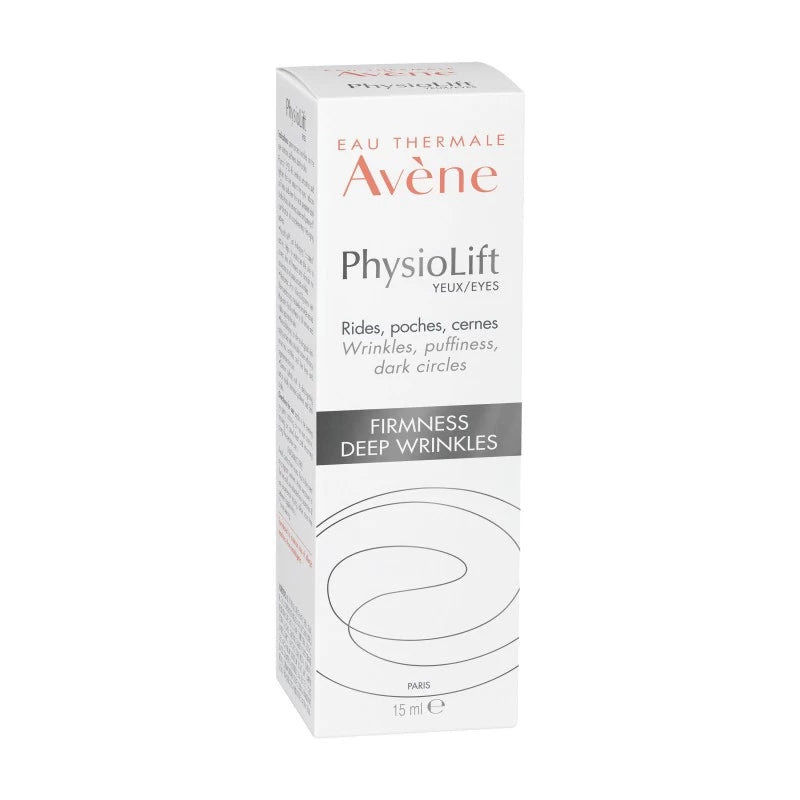 Avène PhysioLift YEUX Rides, poches, cernes 15ml-novaparaphrarmacie-maroc