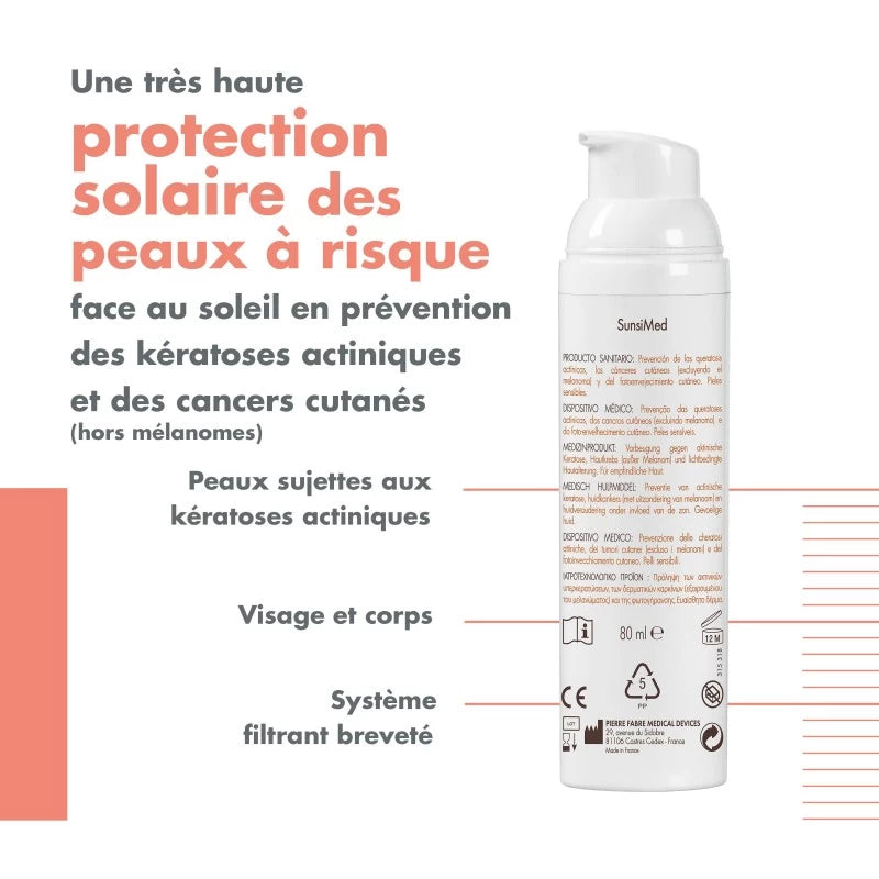 Avène Solaire SunsiMed Crème Peaux Sensibles 80mlv