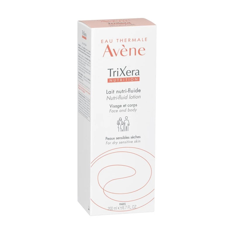 Avène TriXera NUTRITION Lait Nutri-fluide 200ml-novaparapharmacie-maroc