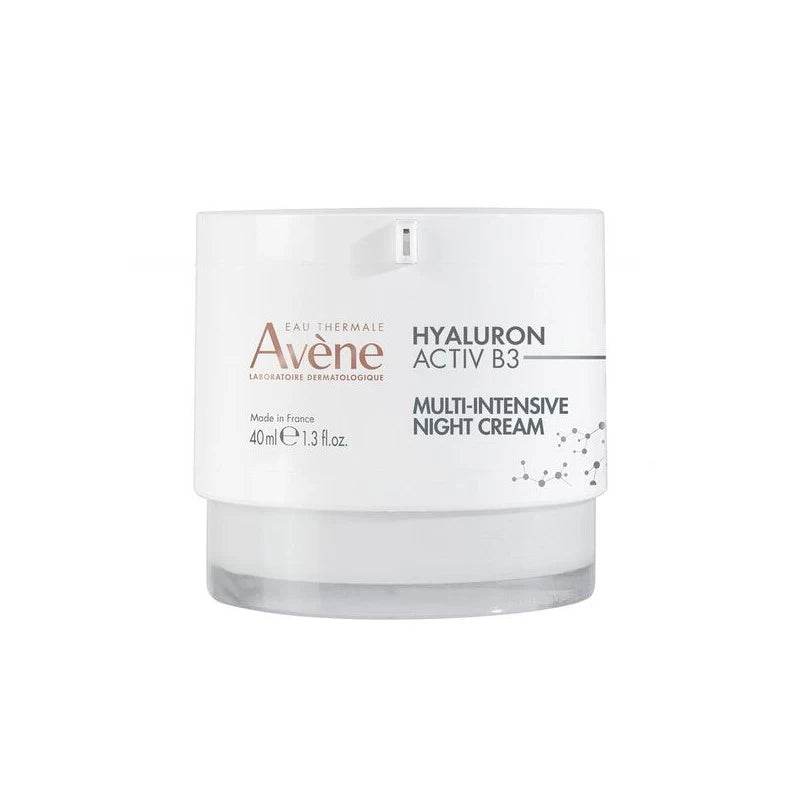 Avène Hyaluron Activ B3 Crème Multi-Intensive Nuit 40ml Anti-Âge Régénération Nocturne - Nova Parapharmacie