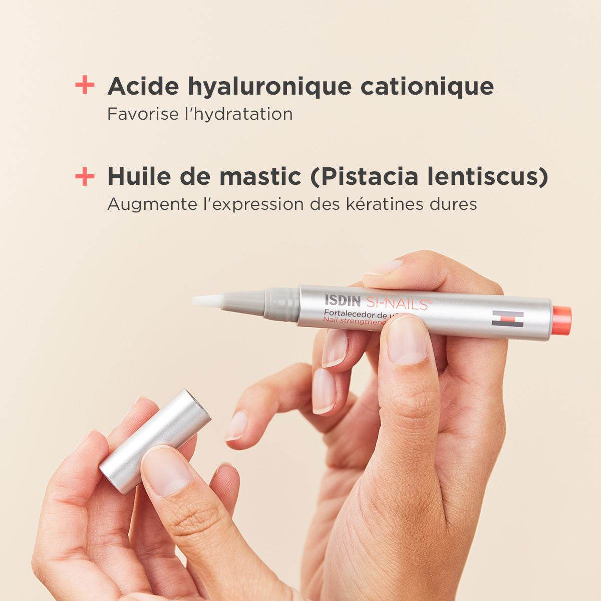 ISDIN Si-Nails Renforçateur d'ongles 2.5ml - Soin Renforçant Ongles Silicium - Nova Parapharmacie