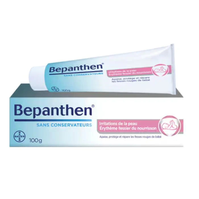 BEPANTHEN Pommade 100g soin réparateur irritations bébé adulte dexpanthénol format familial cicatrise - novaparapharmacie