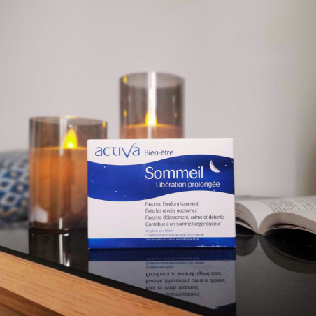 ACTIVA Bien-Être Sommeil bénéfices facilite endormissement sommeil réparateur - novaparapharmacie