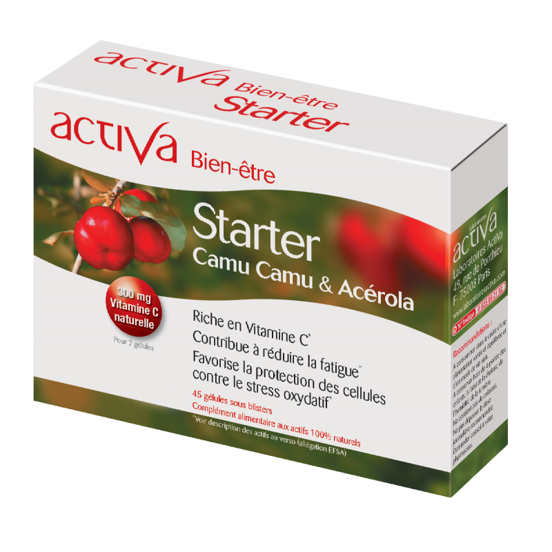 ACTIVA Bien-Être Starter multivitamines débutant vitalité vitamines B C D E minéraux - novaparapharmacie