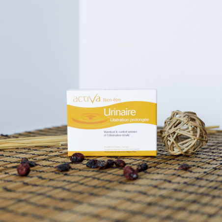  ACTIVA Bien-Être Urinaire formule cranberry D-mannose busserole vitamine C probiotiques - novaparapharmacie