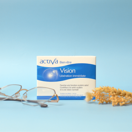 ACTIVA Bien-Être Vision bénéfices protège vision réduit fatigue oculaire écrans - novaparapharmacie