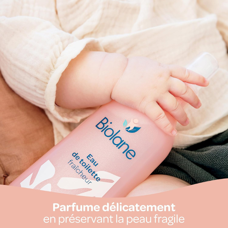 BIOLANE Eau De Toilette Fraîcheur 200ml Eau Parfumée Bébé Senteur Douce