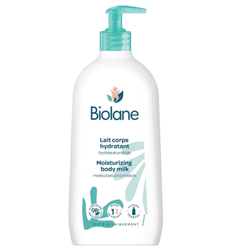 BIOLANE Lait Corps Hydratant 750ml lait hydratant bébé hydratation 24H spécial bébé nutrition intense format familial absorption rapide - novaparapharmacie