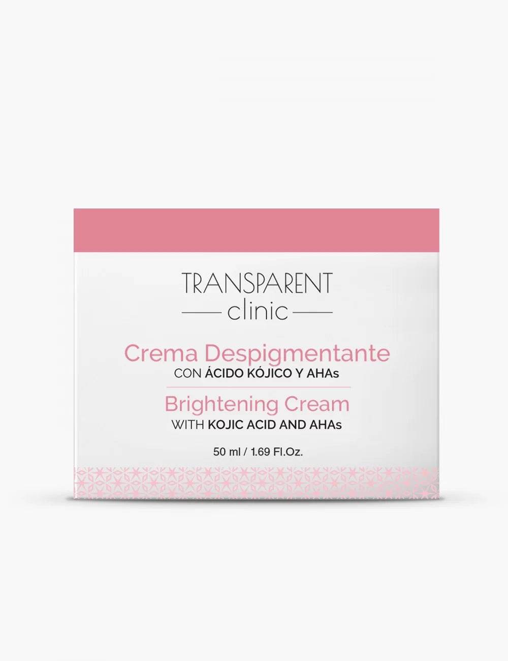 TRANSPARENT CLINIC Brightening Crème 50ml bénéfices crème éclaircissante anti-taches pigmentaires teint lumineux unifié - novaparapharmacie