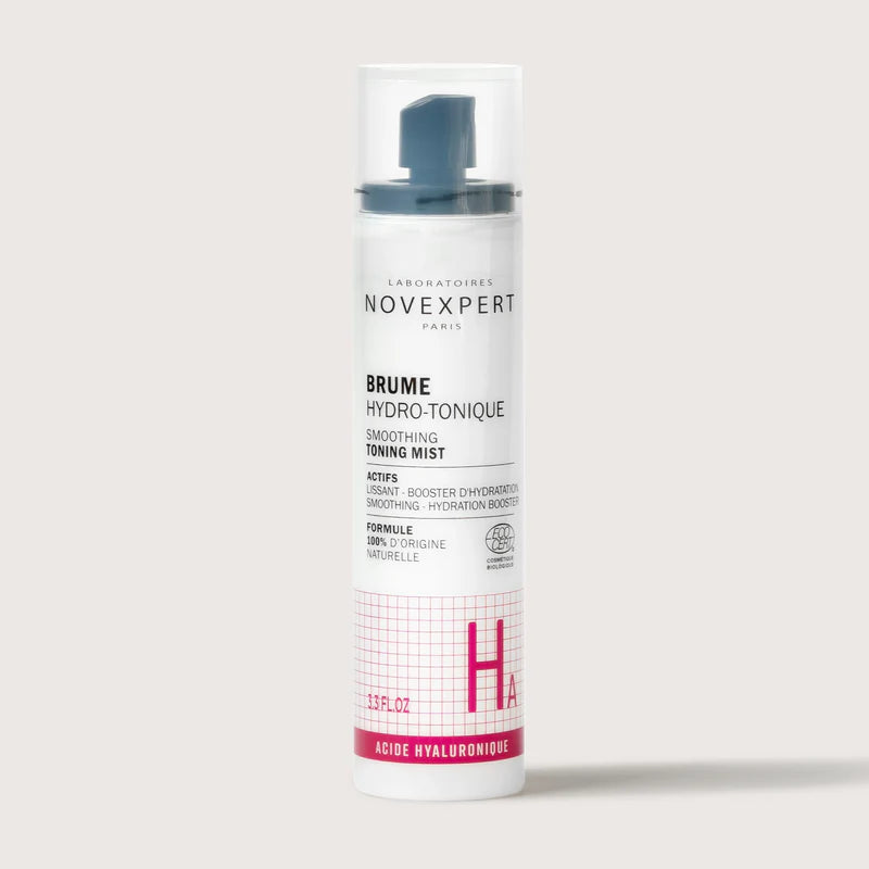  Novexpert Brume Hydro-Tonique Acide Hyaluronique 100ml flacon blanc spray hydratation intense anti-âge fraîcheur - novaparapharmacie