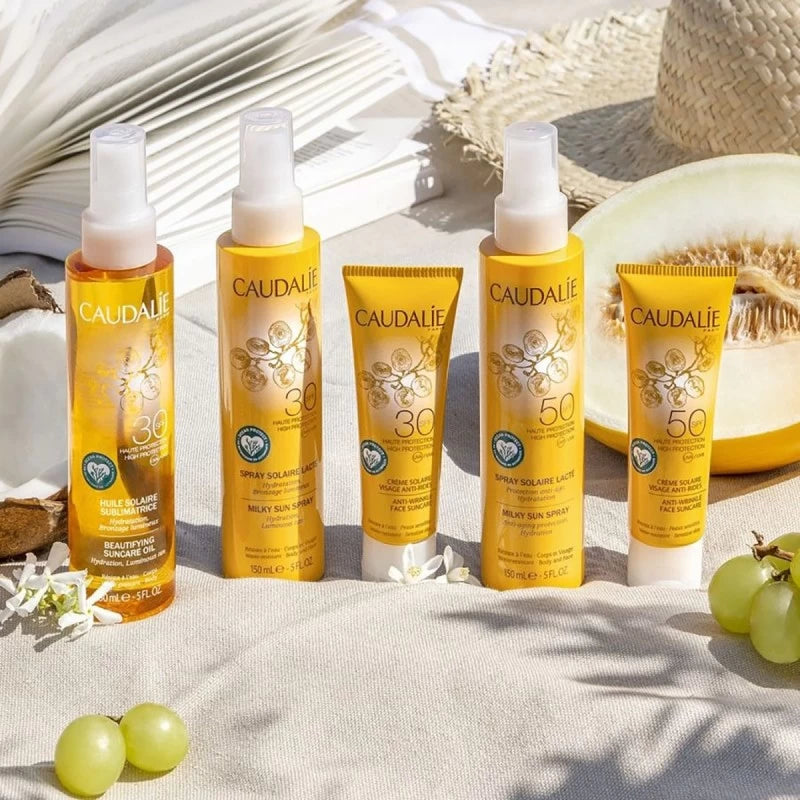 Caudalie Crème Solaire Visage Anti-Rides SPF 50 50ml-novaparapharmacie-maroc
