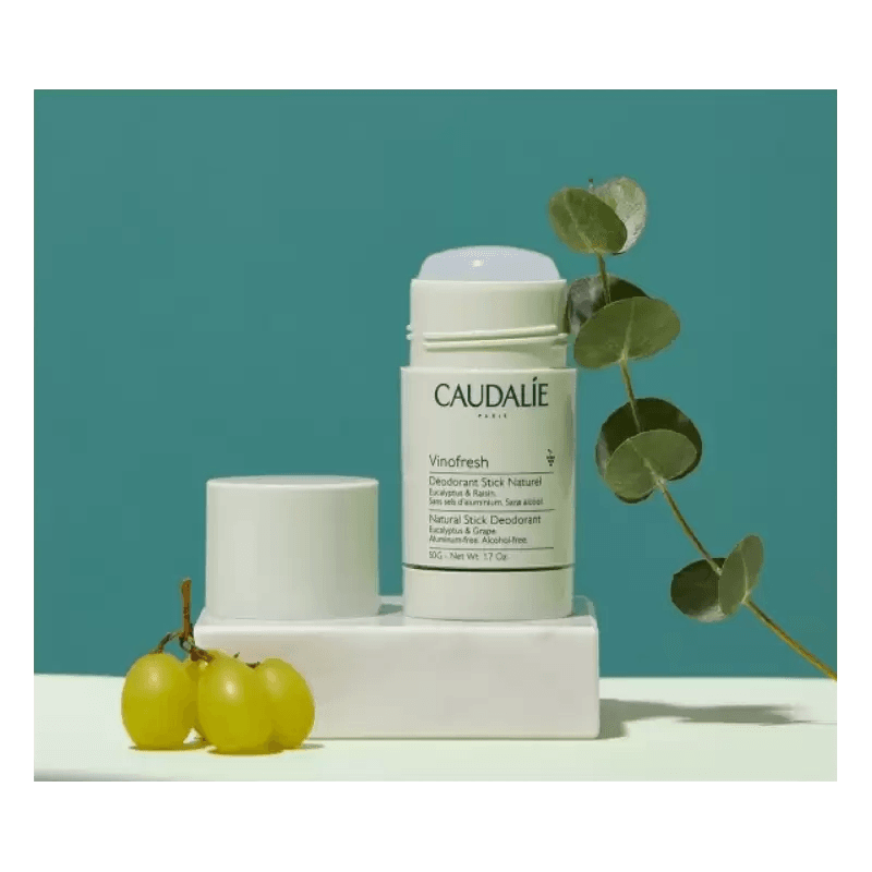 Caudalie Vinofresh Déodorant Stick Naturel 50ml - Protection 24h Sans Aluminium - Nova Parapharmacie