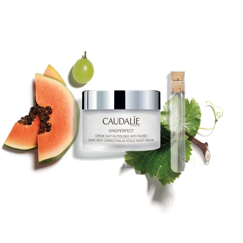 Caudalie Vinoperfect Crème Nuit Glycolique Anti-Taches 50ml -novaparapharmacie-maroc