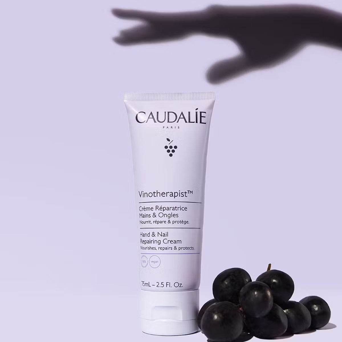 Caudalie Vinotherapist Crème Réparatrice Mains et Ongles 75ml - Nova Parapharmacie