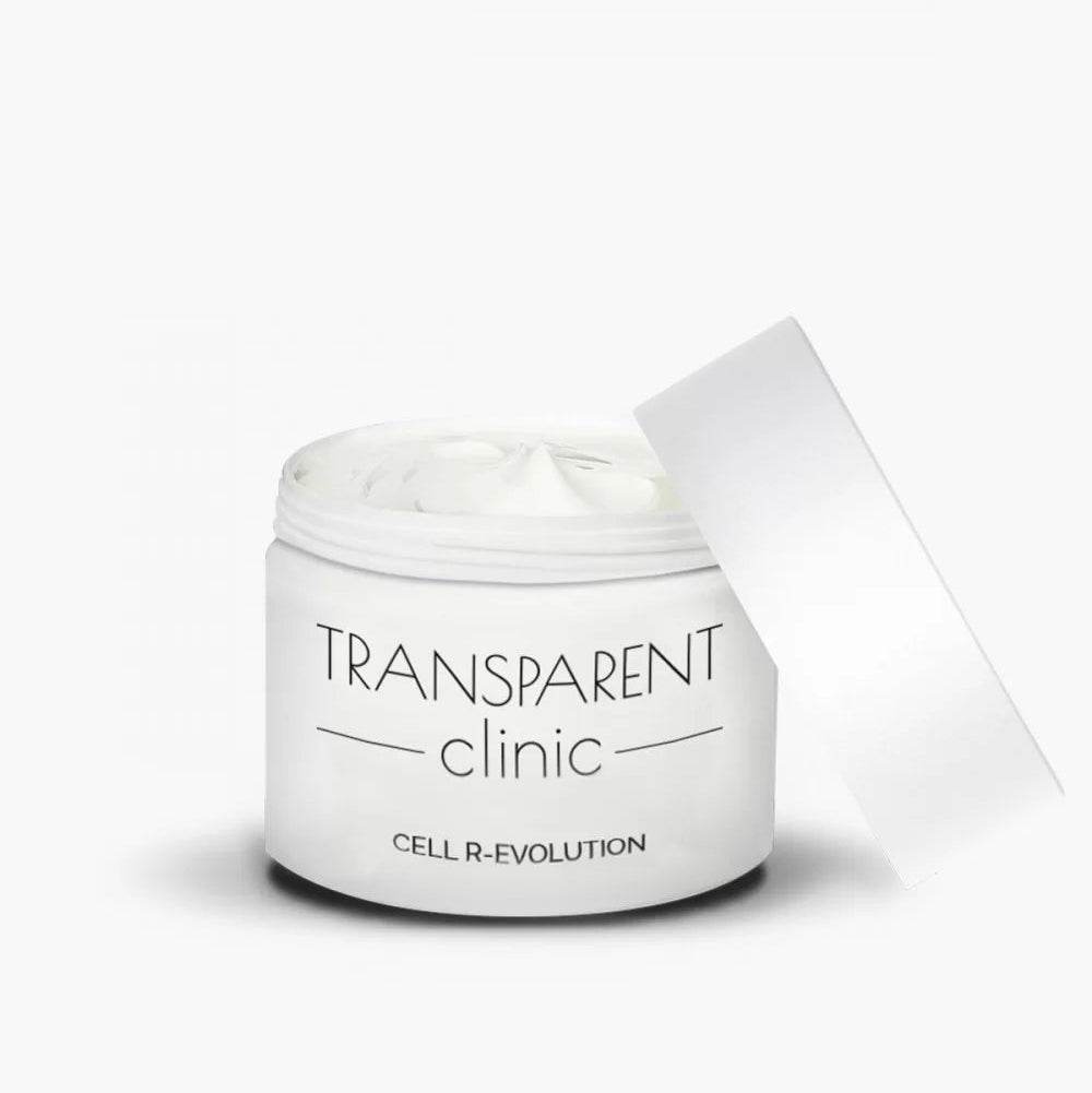 TRANSPARENT CLINIC Cell-R-Evolution Crème 50ml crème anti-âge régénérante cellulaire rides fermeté éclat peptides - novaparapharmacie