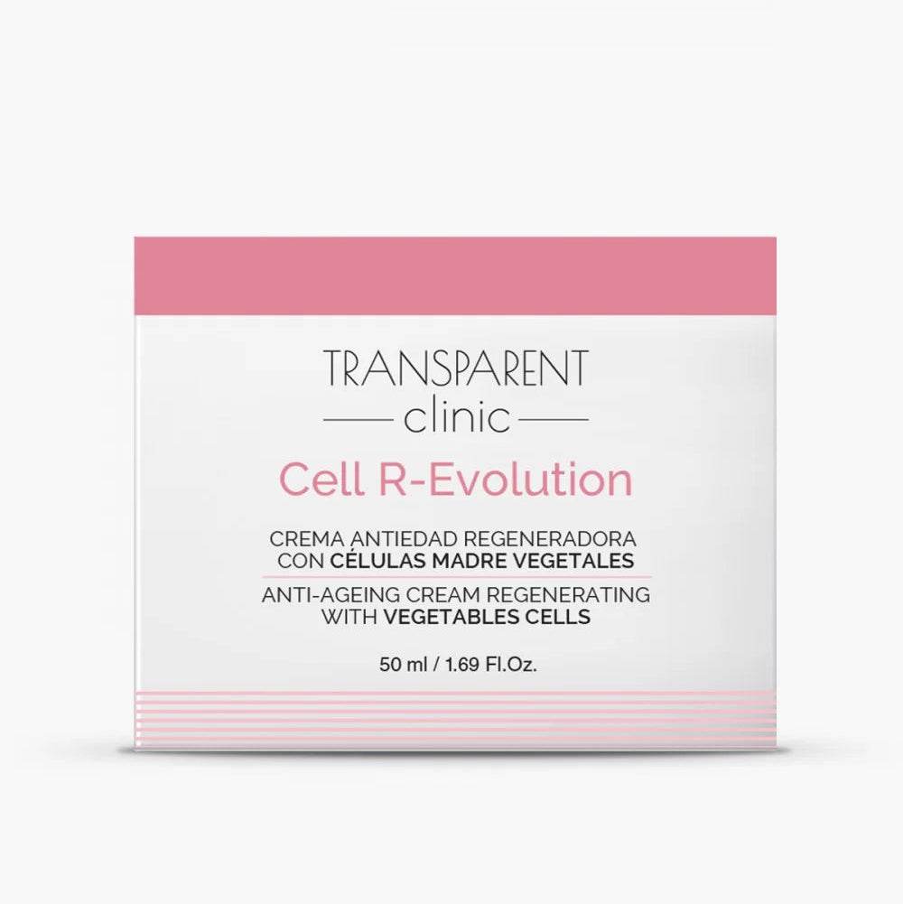TRANSPARENT CLINIC Cell-R-Evolution Crème 50ml vue alternative crème anti-âge régénérante cellulaire technologie avancée - novaparapharmacie