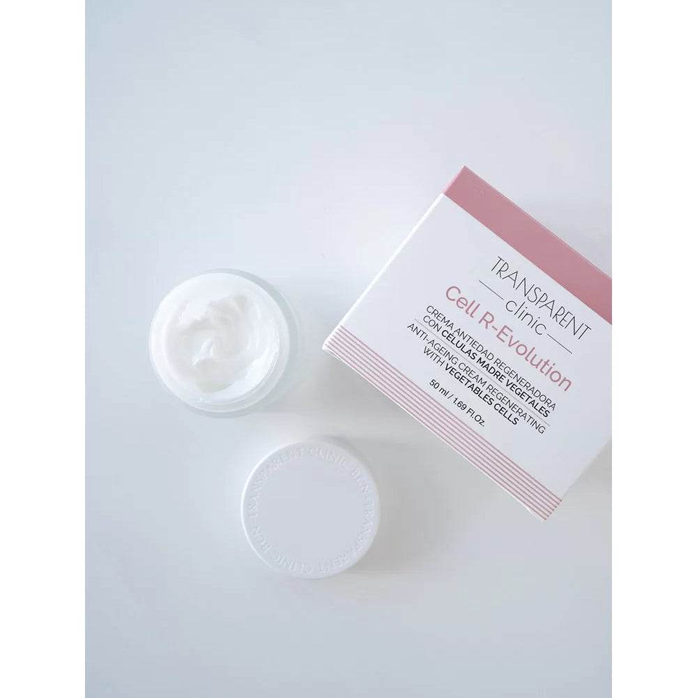 TRANSPARENT CLINIC Cell-R-Evolution Crème 50ml crème anti-âge régénérante cellulaire rides fermeté éclat peptides - novaparapharmacie