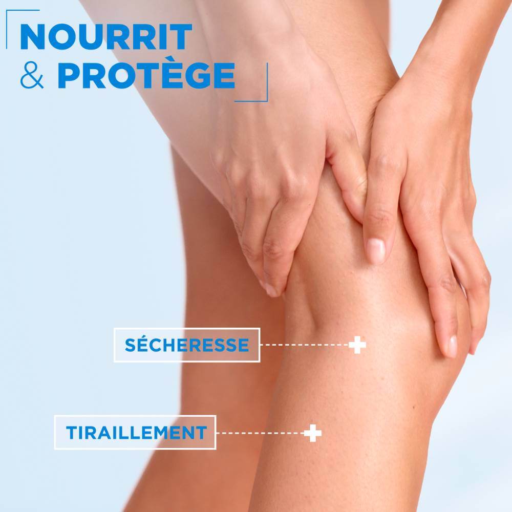 MIXA Crème Céramide Protection 400ml Crème Hydratante Corps Peaux Sensibles Sèches Céramides Glycérine Réparation Barrière - Nova Parapharmacie