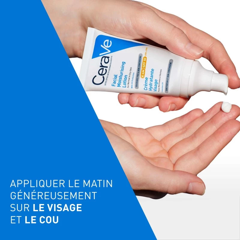 Cerave Crème Hydratante Visage SPF50 52ml