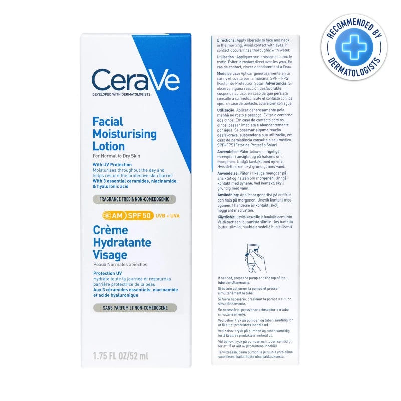 Cerave Crème Hydratante Visage SPF30 52ml-novaparapharmacie-maroc