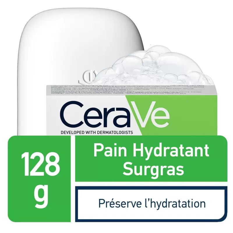 Cerave Pain Hydratant Surgras 128g-novaparapharmacie-maroc