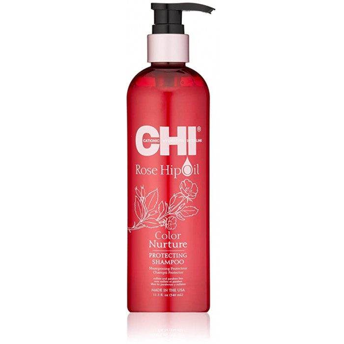 CHI Rose Hip Oil Shampoing 340ml | Nova Para