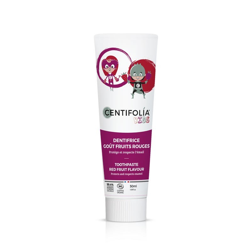 Centifolia Dentifrice Kids Gouts Fruits rouges 50ml