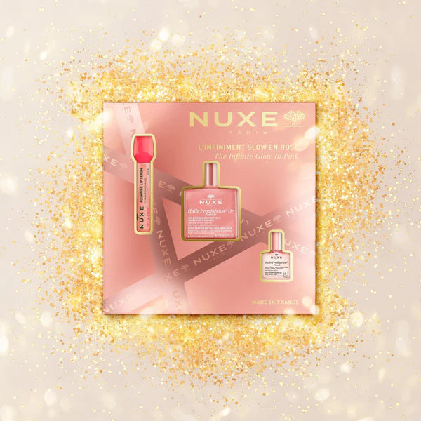  NUXE Coffret L'Infiniment Glow En Rose Flora cadeau Noël éclat rosé teint lumineux - novaparapharmacie
