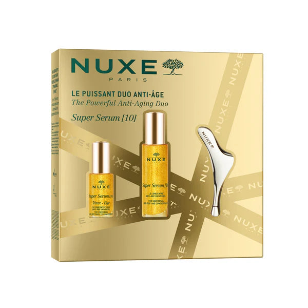 NUXE Coffret Le Puissant Duo Anti-Âge Super Serum 10 cadeau Noël anti-âge concentré - novaparapharmacie