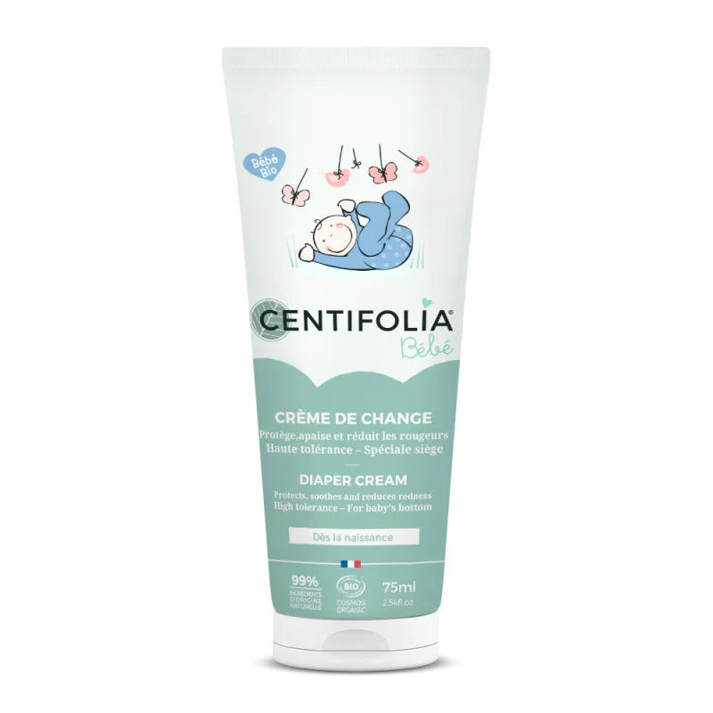 CENTIFOLIA Bébé Crème de Change 75ml soin protecteur érythème fessier bio apaise protège - novaparapharmacie