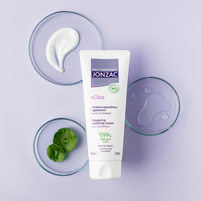 Jonzac Crème réparatrice apaisante +Cica - 100ml
