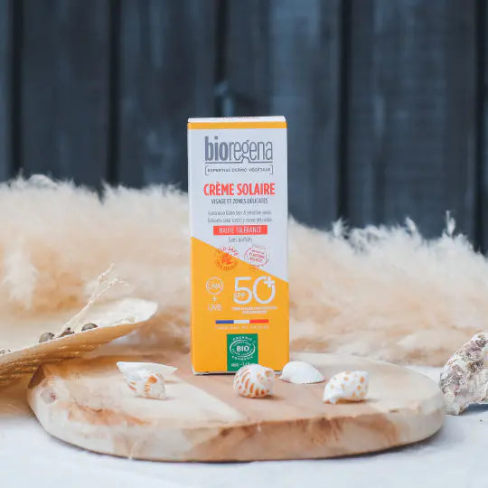  Bioregena vue alternative crème solaire visage zones délicates 40ml protection naturelle bio SPF50+ - novaparapharmacie
