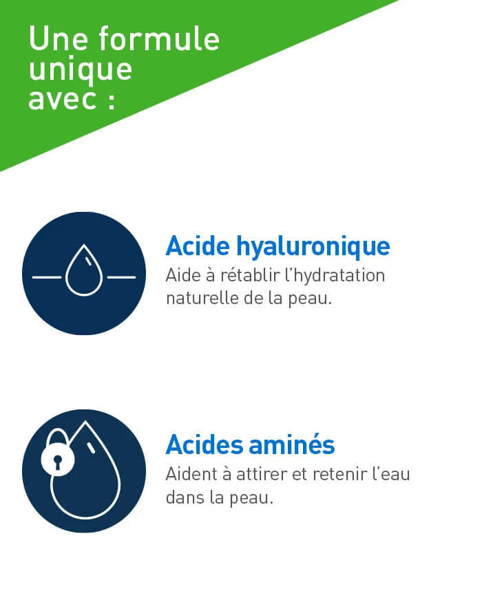  Formule CeraVe Technologie MVE Libération Prolongée 3 Céramides Hydratation 24h Peaux Sèches - novaparapharmacie