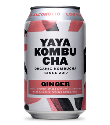 YAYA KOMBUCHA 330ml bouteille boisson fermentée probiotiques naturel thé vert bio détox bien-être digestif rafraîchissant -novaparapharmacie