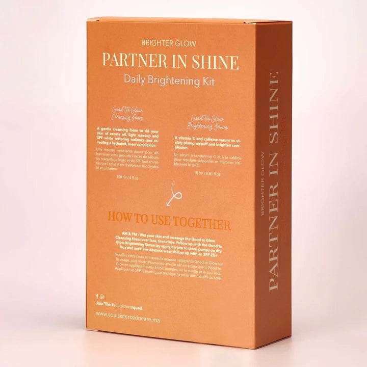 SOUL SISTERS Kit Éclat contenu 4 produits mousse sérum contour yeux crème solaire routine beauté complète - novaparapharmacie