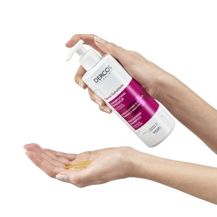 Texture Dercos Densi-Solutions Shampooing Crème Épaississante Cheveux Fins Résistance - novaparapharmacie