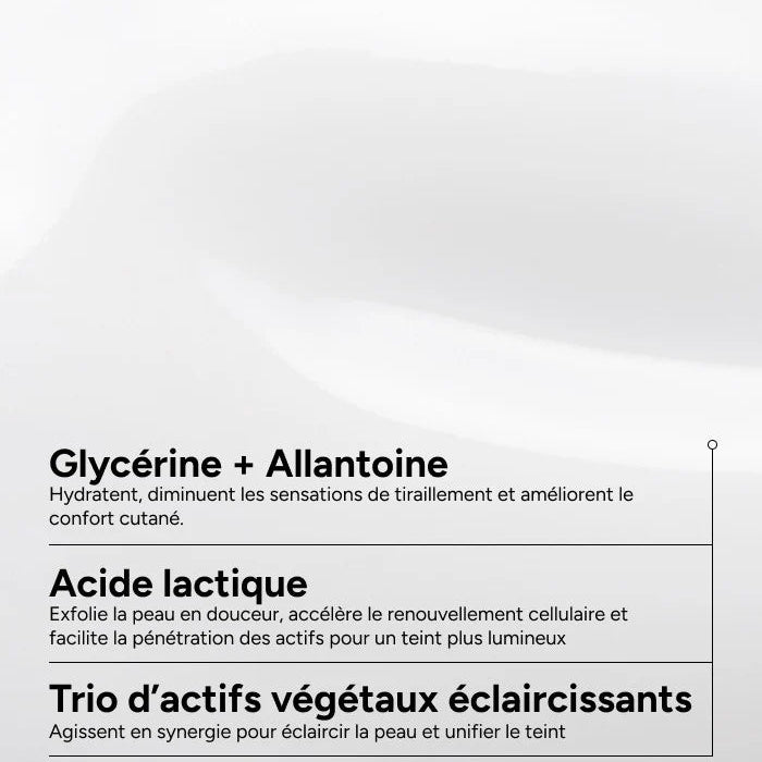 ACM Depiwhite caractéristiques lait éclaircissant corporel hydratant unifiant corps taches pigmentaires actifs dépigmentants - novaparapharmacie
